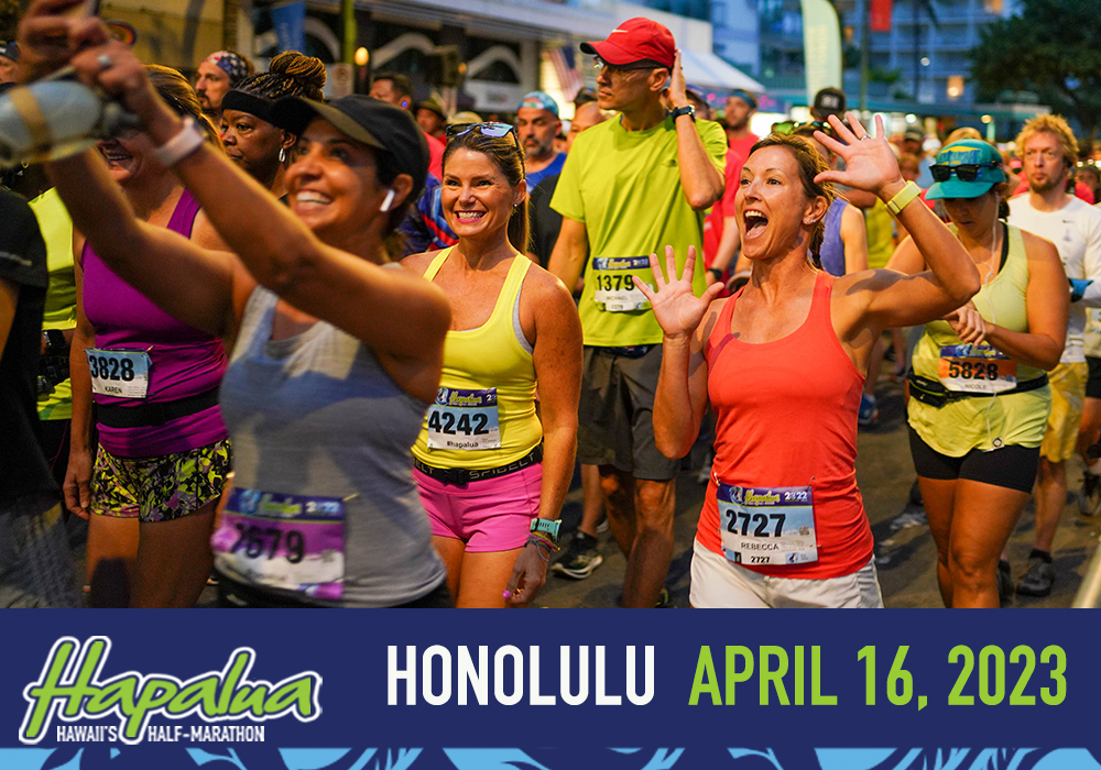 Hapalua Hawaii's Half Marathon Honolulu Marathon