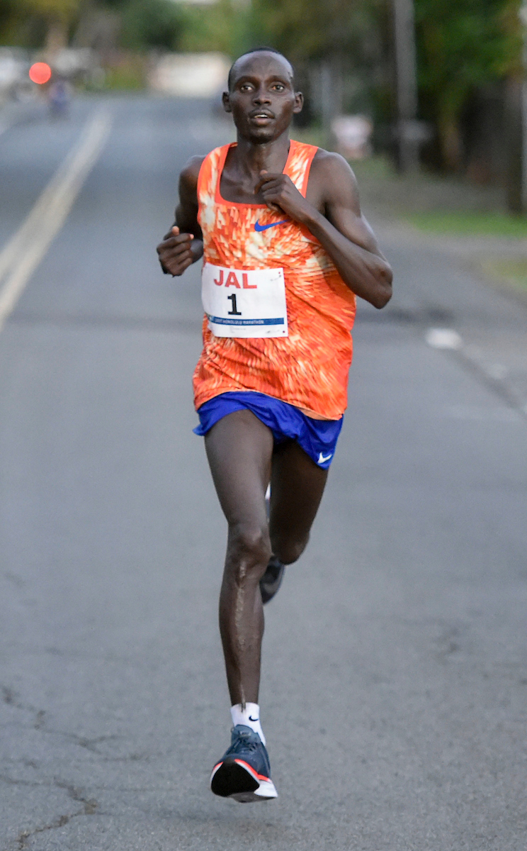 Honolulu Marathon Sunday, Dec. 10, 2017, at Waikiki in Honolulu.