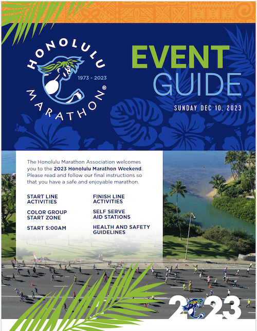 2023 EVENT GUIDE Honolulu Marathon